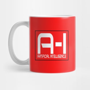 Artifcial Intelligence AI Cool Logo Mug